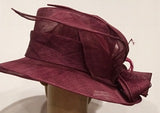 300-011 Sangria Sinamay Hat