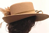 400-001 Light Brown Wool Felt Hat